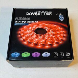 Flexible 32.8ft LED Strip Lights Kit RGB 5050 300 LEDs Non-Waterproof Home Decor